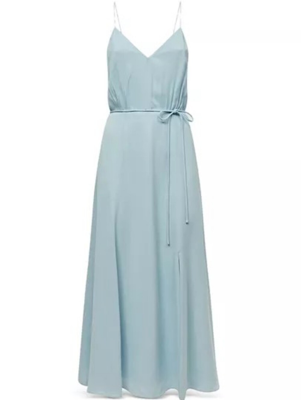 NWT Powder Blue Penny Strappy Open Back Midi Dress US 8 READ DESCRP